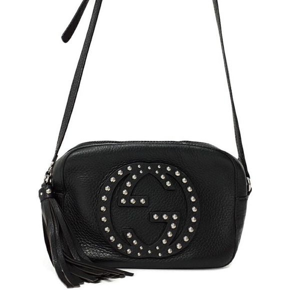 Gucci Leather Shoulder Soho Bag Bag Disco - Picture 1 of 8